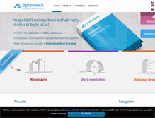 Tablet Screenshot of bytecheck.cz